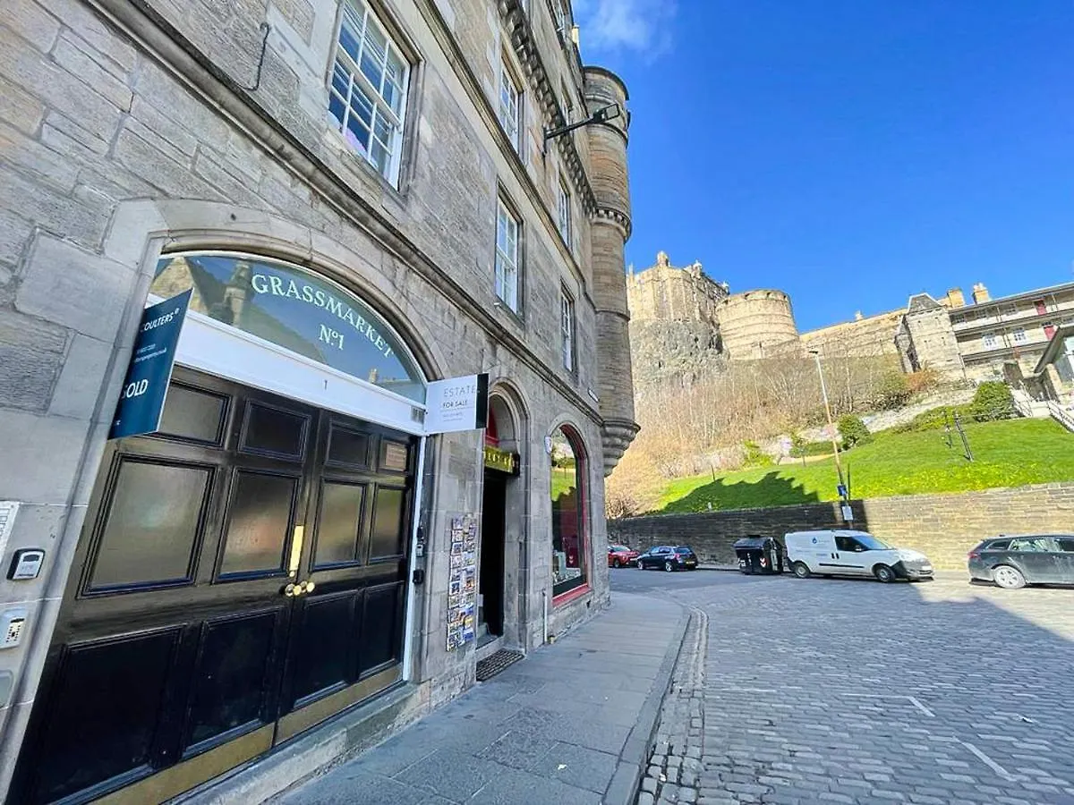 Snug Studio On The Grassmarket, 5Mins From Castle Edynburg Apartament